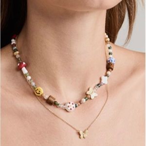 New Madewell Beaded Fab Necklace! Matching Bracelet available as well!